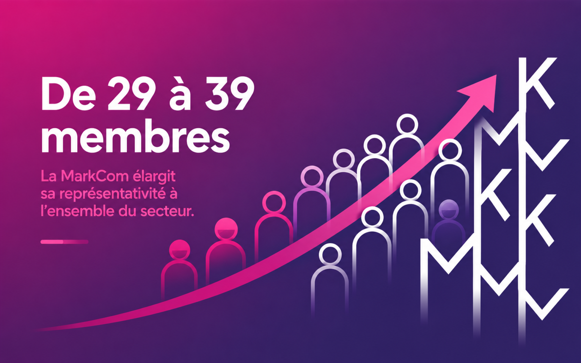 La MarkCom élargit sa représentativité à l'ensemble du secteur