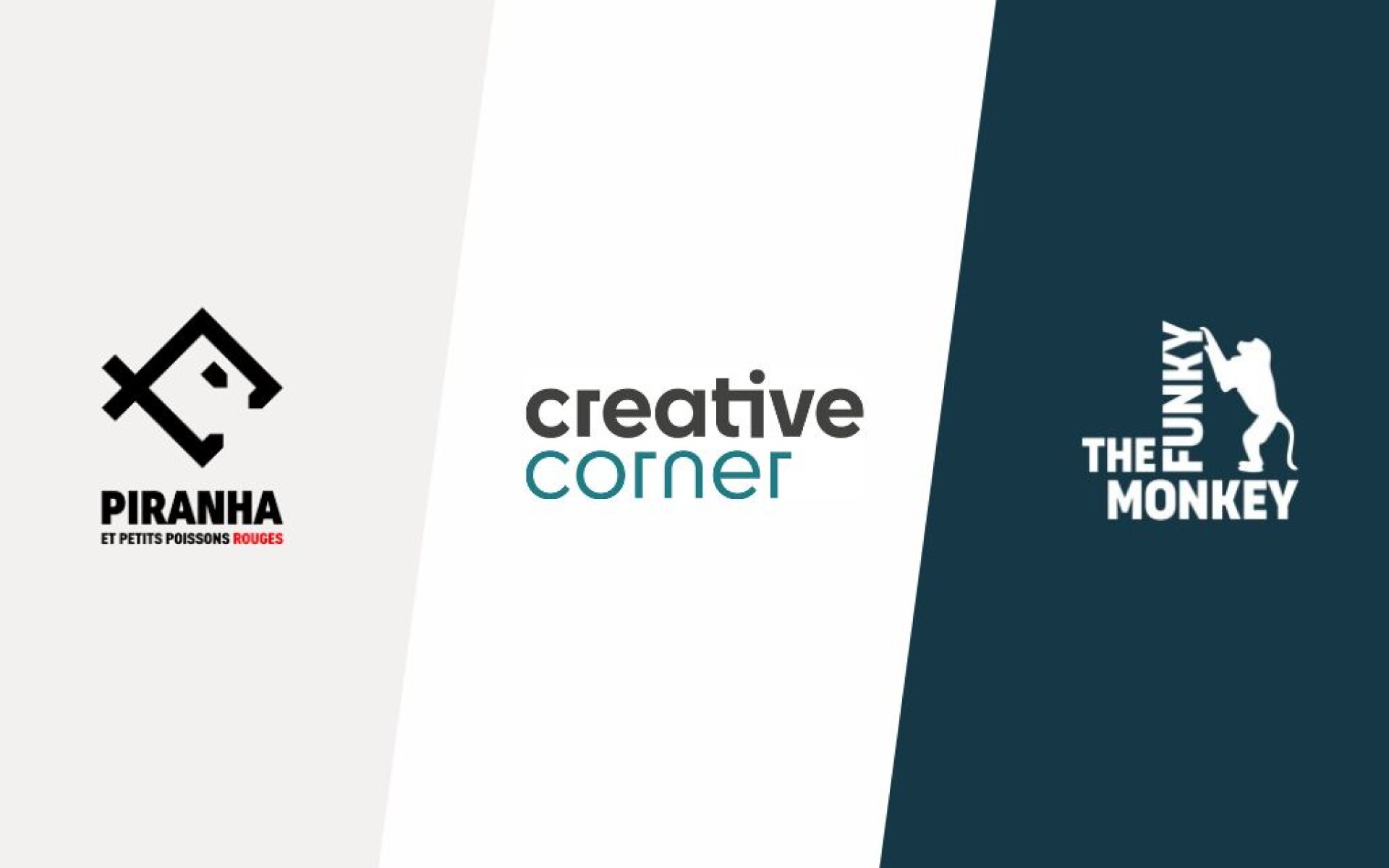 Creative Corner, The Funky Monkey et Piranha rejoignent la MarkCom