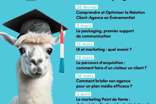 Le programme de la saison 3 de la LAMA Academy