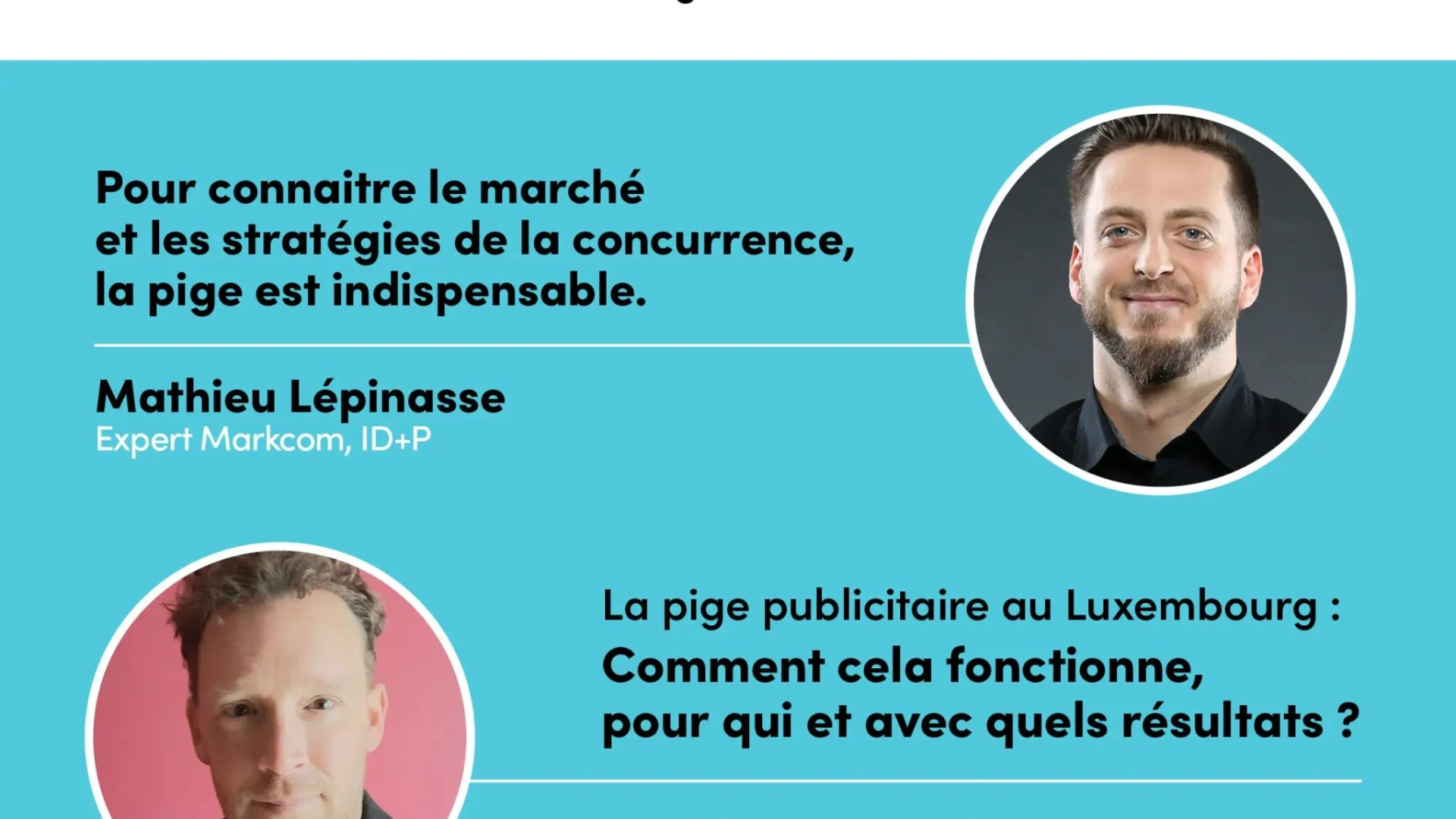 Workshop LAMA Academy - La pige publicitaire au service de la stratégie